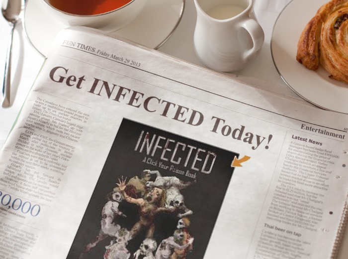 Spread the news and help the world Get INFECTED!
