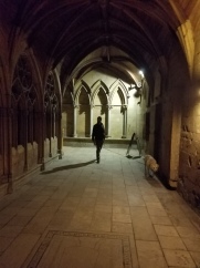 The lighting and architecture seemed very gothic to this untrained observer.
